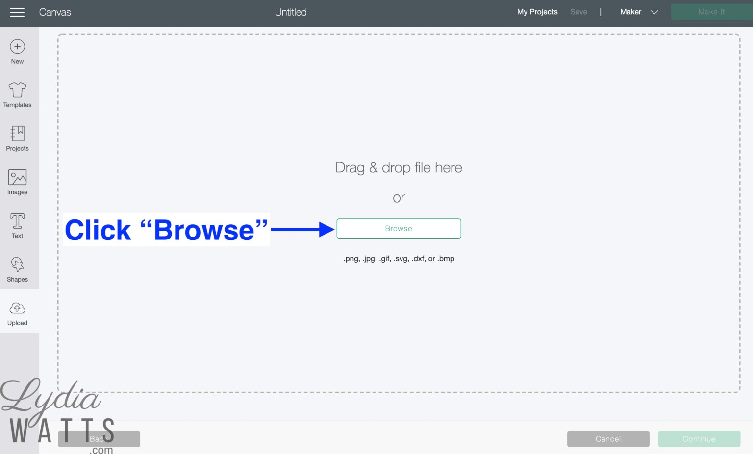 Cricut Design Space Basics Uploading Svg Files Lydia Watts